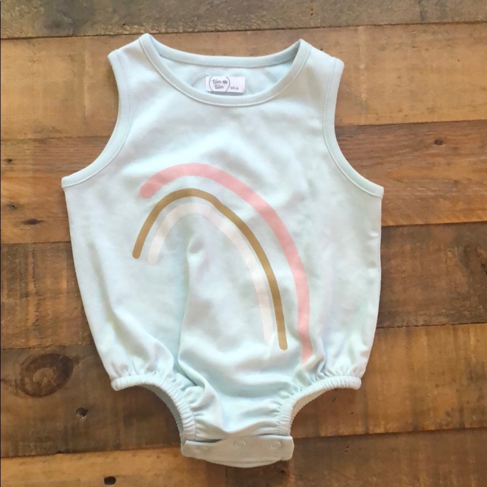 Rainbow romper
